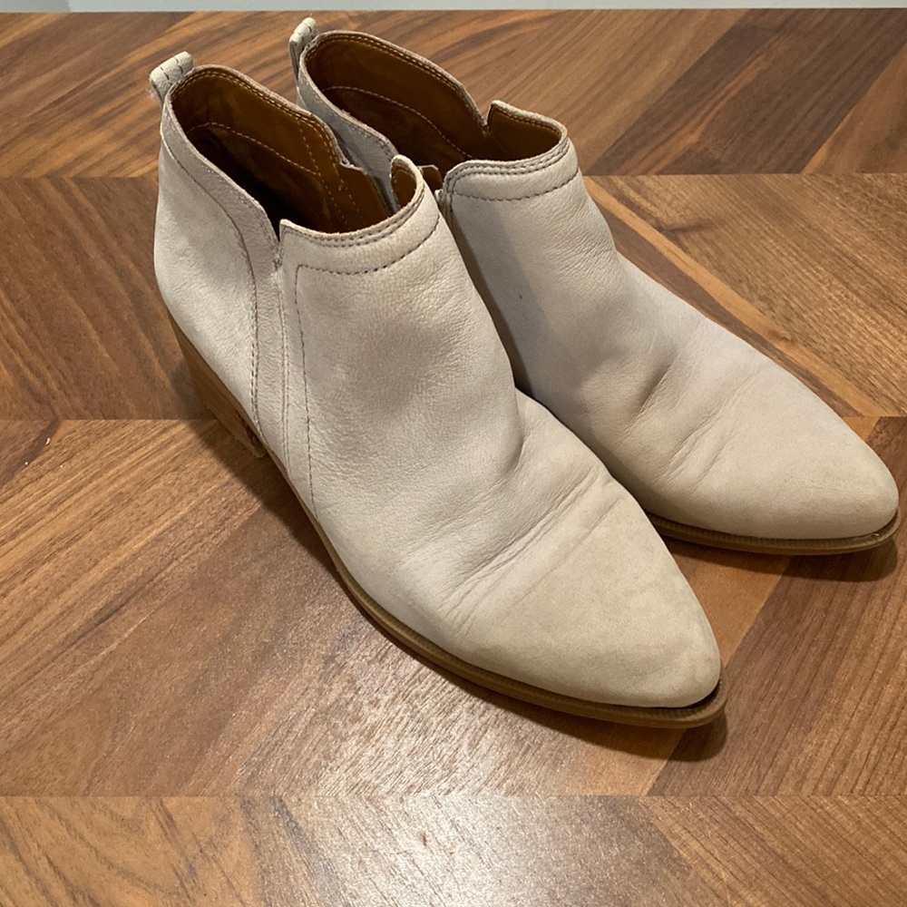 Franco Sarto women’s heeled boots.
